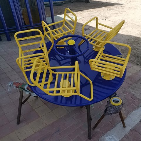 儿童转转椅- 户外公园小区儿童健身器材  