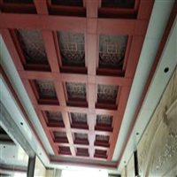 连云港市古建铝花窗 空调罩雕花板 室内空调罩厂家批发