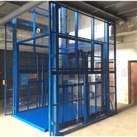 液压货梯厂车间厂房用 导轨链条式升降货梯升降机