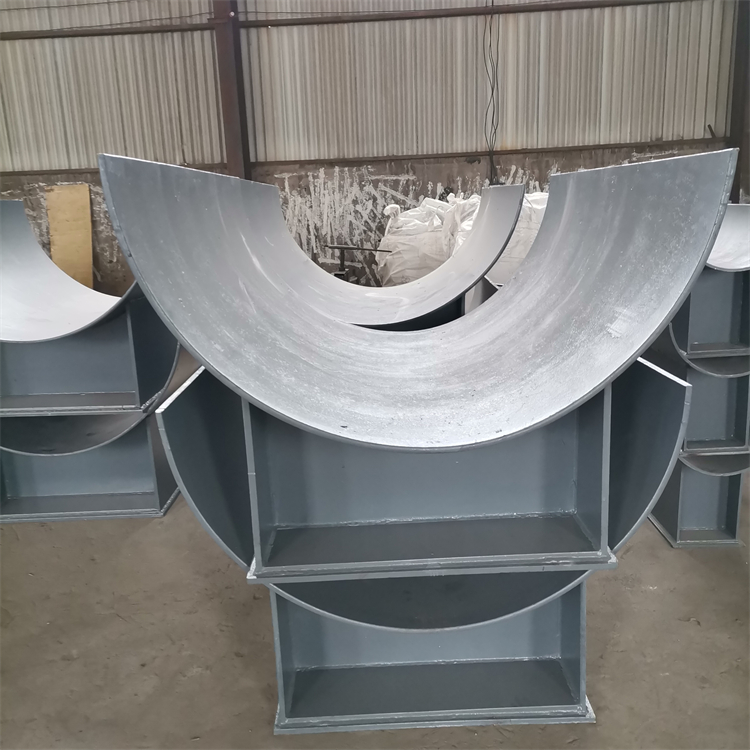 【带垫板鞍式支座 鞍式大口径滑动管托导向支架 tu型管廊鞍式支座】