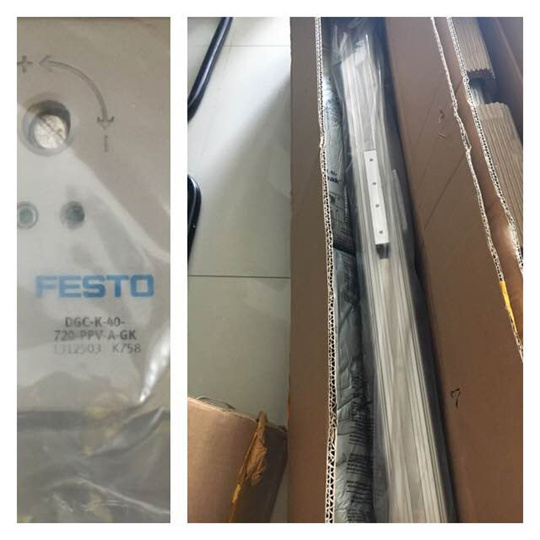 费斯托无杆气缸DGC-40-1300-GF-PPV-A构造说明