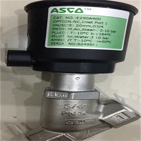 美国ASCO电磁阀E262K019S0E00H1使用方式