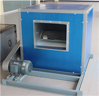 凯亿定制3C双速柜式通风机碳钢耐高温车库通风系统可定制