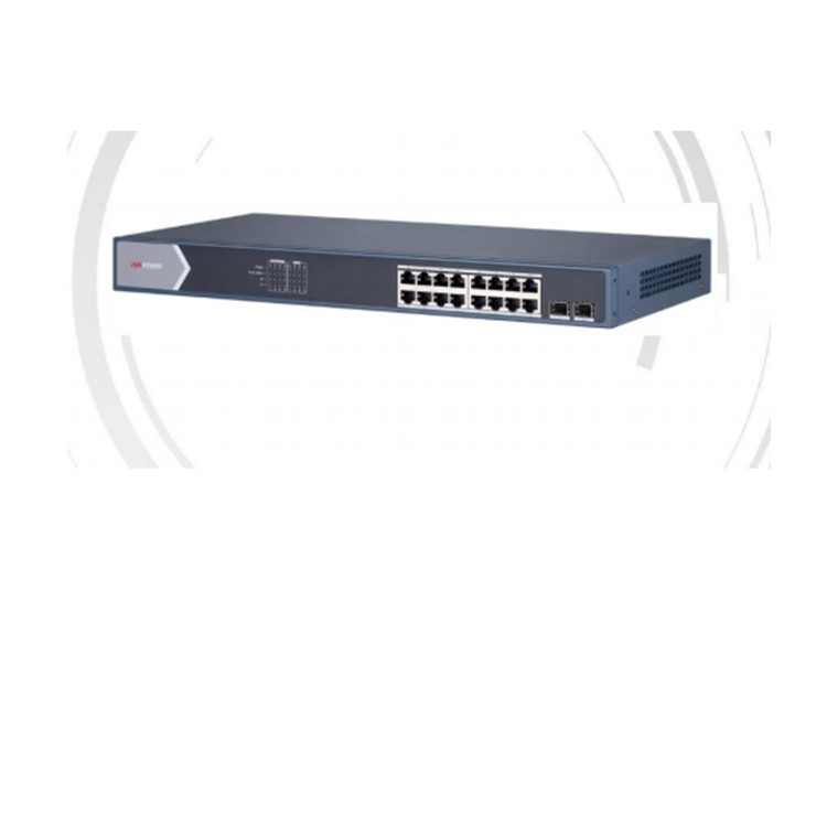 ZD-S1518SP-E 海康威视16口轻网管千兆PoE交换机 ZD-S1518SP-E