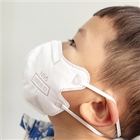 陕西一次性儿童N95口罩 防飞沫防护口罩厂家 不勒耳