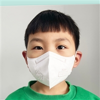 辽宁白色儿童N95口罩 抗病菌防护口罩厂家 独立包装