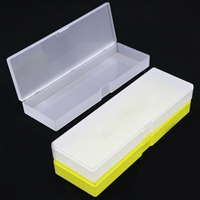 塑料透明笔盒 学生文具盒 尺子盒 油画笔包装盒 桌面收纳盒