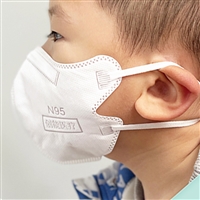海南灭菌儿童N95口罩 防霾隔菌防护口罩厂家 便携安全