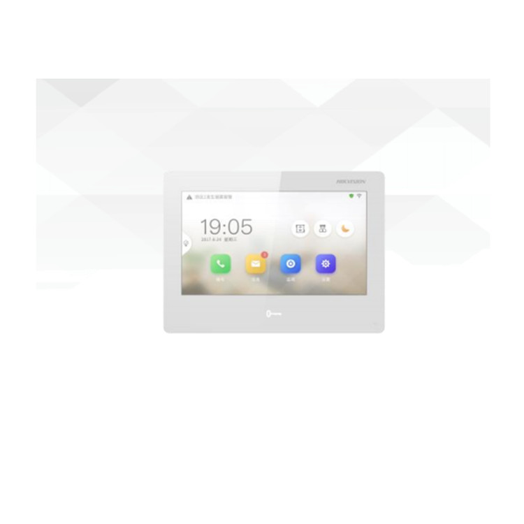 DS-KHJ604 海康威视7寸LCD触摸屏可视对讲网络室内机
