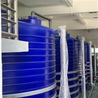 20吨储罐PE材质滚塑化工液体储罐定做加厚20立方冷却水塔