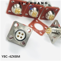 圆形连接器 Y8C-4ZKB 插头插座接插件拍前咨询