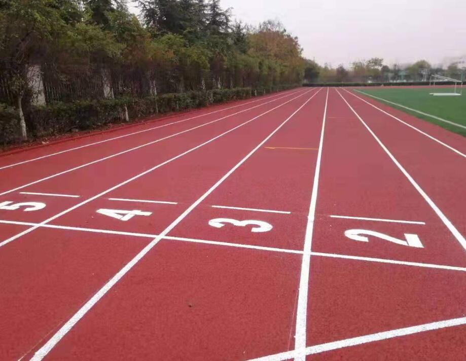 上海13mm透氣型塑膠跑道