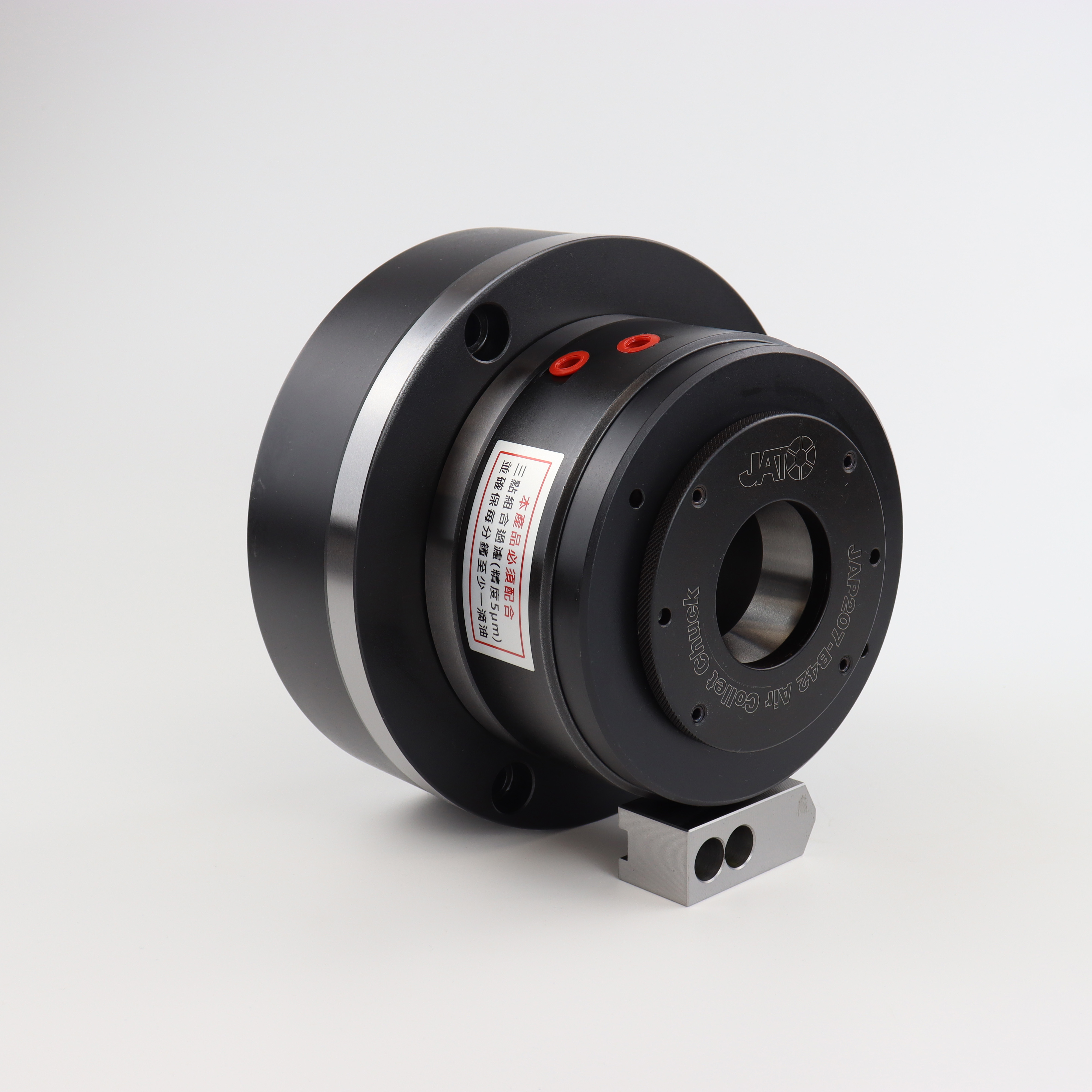 台湾朝铨jap206-5c气动筒夹夹头jap207-b42高精度夹头