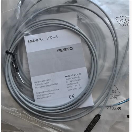 描述FESTO接近开关SME-8M-DS-24V-K-0.3-M12
