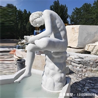  西方人物水景喷泉石雕