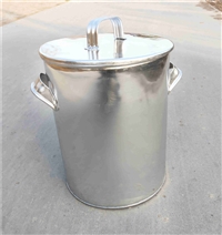 防爆工具容器 防爆废料垃圾桶 铝铜材质可带盖子 沧州锃盛
