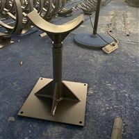 焊接成品支座 不锈钢支架 可调支座 可调支架