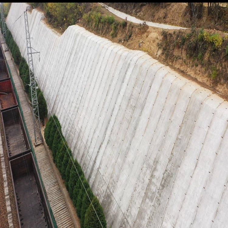 黑龙江水渠铺设水泥毯 河道护坡用水泥复合毯 蓄水池水泥布型号