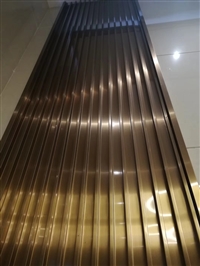  玄关踢脚线折弯铝板加工 厂家直供锌钢镜框百叶窗折弯型条