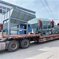 南疆筛分石粉设备 环保型滚筒筛 自动分选机械
