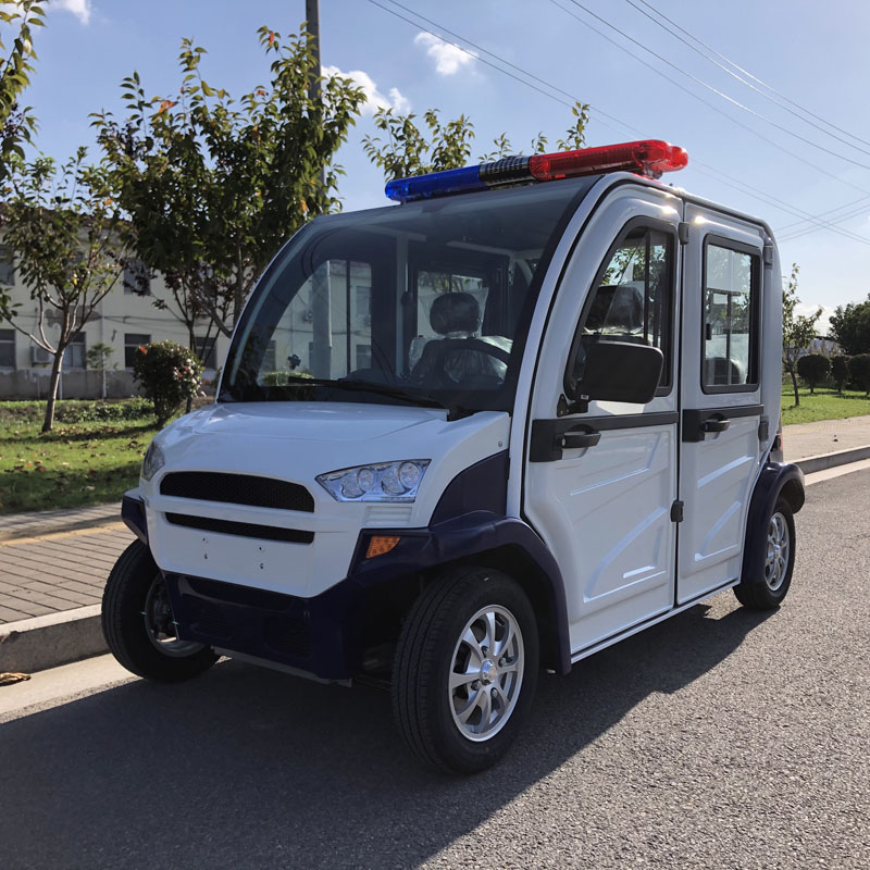 金爵j-xl04fbag 出口品质钣金4座suv封闭式四轮电动巡逻车厂家
