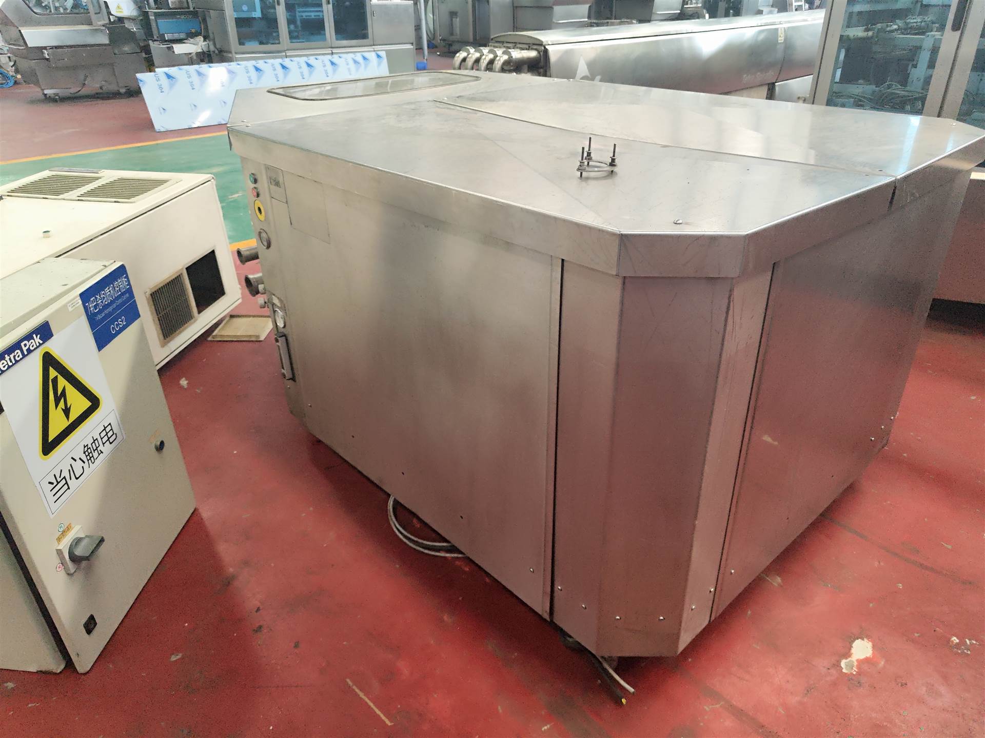 6300升每小时流量 利乐超高温杀菌机 带蛋白稳定管