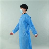 贵州一次性防渗透罩衣 后背重叠全包围工作服厂家 隔菌隔脏