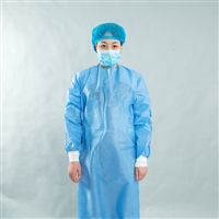 云南动物检疫防水罩衣 后背重叠全包围工作服厂家 防尘防飞沫