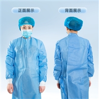 新疆动物检疫透气罩衣 后背重叠全包围工作服厂家 不限体型