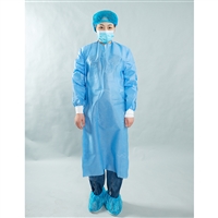 江西动物检疫防飞沫罩衣 后背重叠全包围工作服厂家 独立包装
