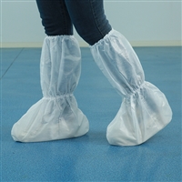 北京微机房覆膜鞋套 双筋高腰脚套厂家 防尘防水