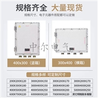 粉尘气体防爆监控箱ExdbIIBT4 上进下出照明动力接线箱380v配电柜