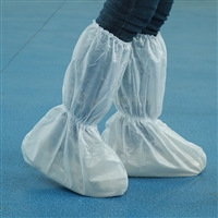 甘肃农场防滑覆膜靴套 双筋高筒鞋套厂家 严密包裹脚部