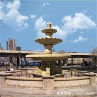 城市石雕景观喷泉雕塑