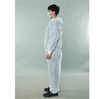 四川养牛场连体无尘服 无纺布连帽防护衣厂家 防交叉感染