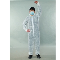 江苏养牛场透气连帽工作服 无纺布三连体防护衣厂家 防尘隔脏