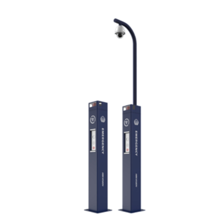 DS-PEA712-P(B) 海康威视200万像素紧急报警柱 可选外接球机