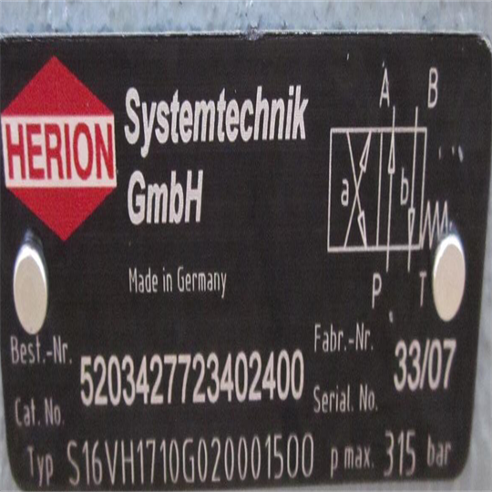 BPM10V2110A76011200海隆herion控制阀概述