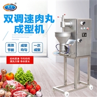 多功能双调速肉丸机 自动肉圆机肉丸成型机