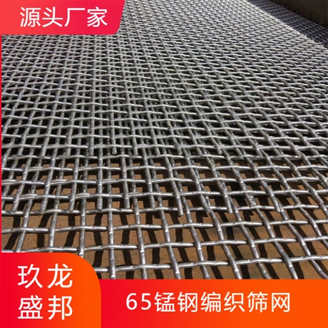 锰钢编织筛网 洗煤振动筛网钢丝网 玖龙盛邦