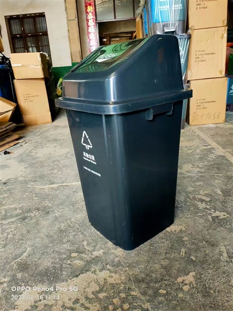 360L环卫塑料垃圾桶价格 户外生活垃圾桶 ZFPC牌 240L加厚
