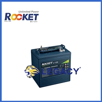 ROCKET韩国蓄电池L-105高尔夫球车6V225AH参数及规格