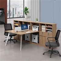 T型办公桌子 7型职员桌单人位 办公室电脑桌 PV全自动封边 支持定制