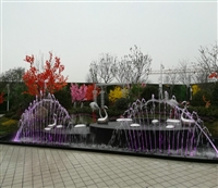忻州矩阵喷泉安装 水泵循环供水