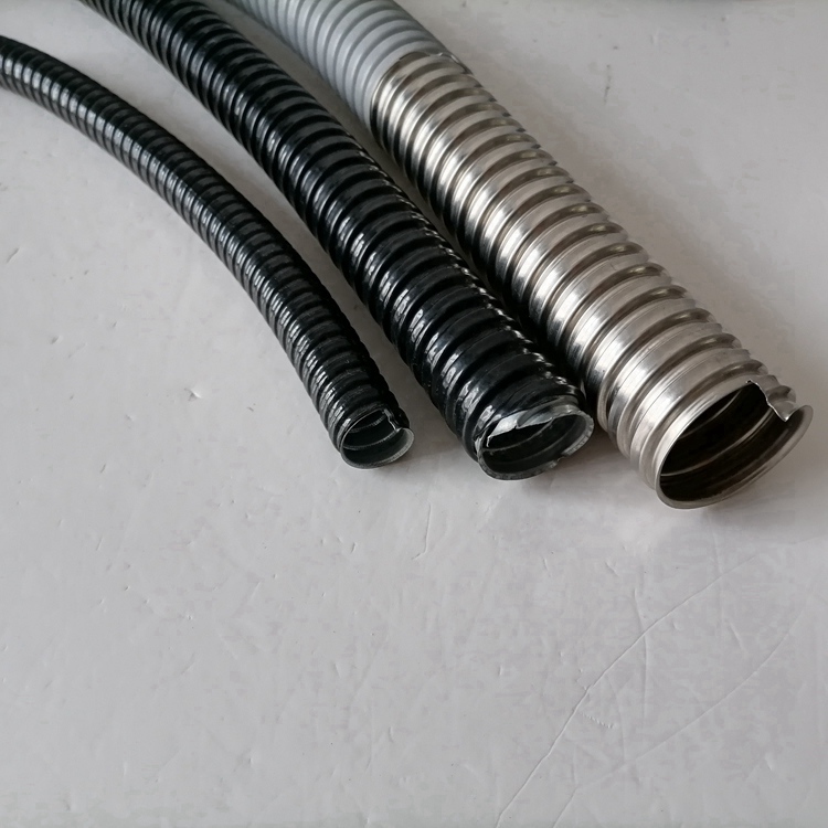 304低烟无卤包塑软管  国标加厚包塑金属蛇形管 柔性电缆导线管Φ20