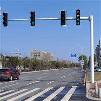 北京交通信号灯杆  喷塑标志杆 单柱式交通标志杆 国城交通设施