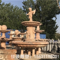  广场景观石雕流水喷泉摆件