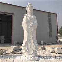  寺庙佛像大型立式观音石雕