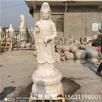 石雕佛像寺庙大理石观音菩萨
