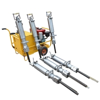 凿岩劈裂机 小型劈裂机 岩石劈裂棒 电动液压劈裂机